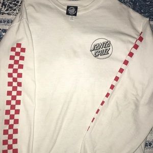 Unisex Santa Cruz long sleeve tee